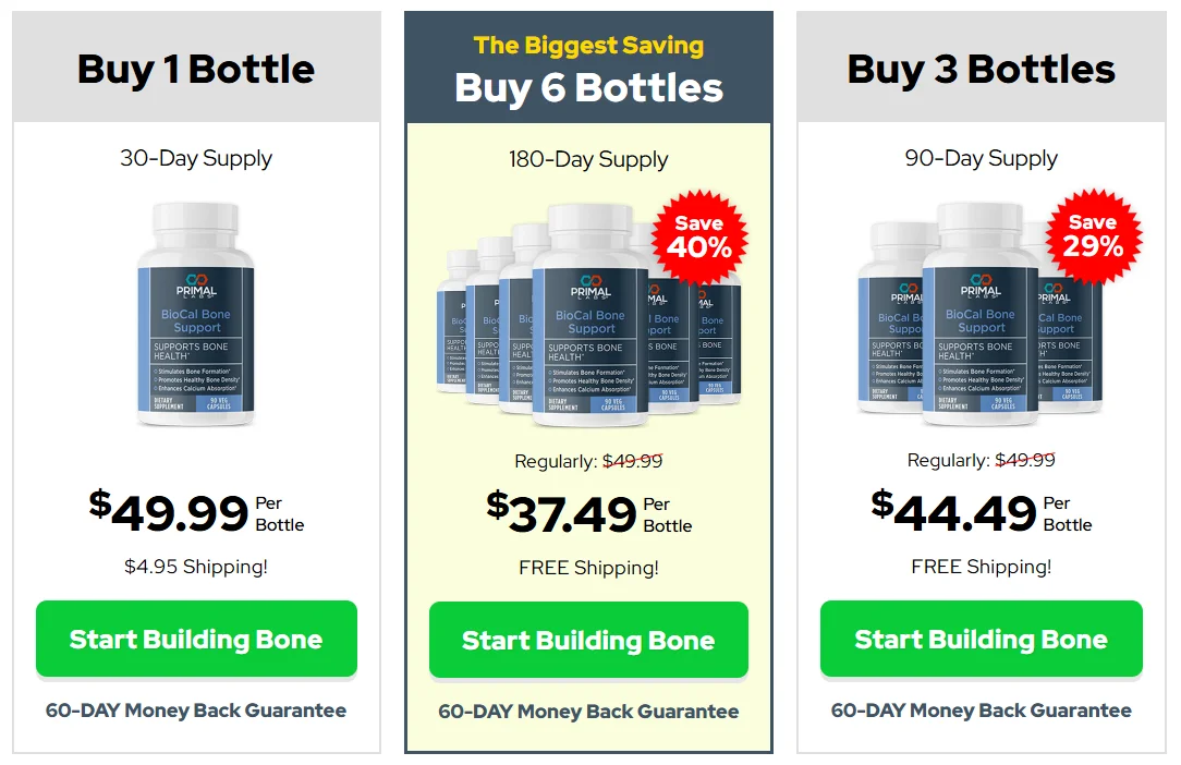 BioCal Bone Support Official Website USA